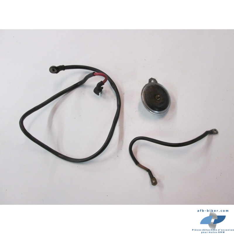 Klaxon et fils de batterie de BMW f 650 Funduro / Strada  (1993 - 2003)