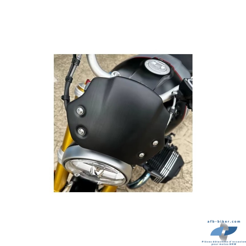 Petit pare brise "noir" de BMW r Ninet