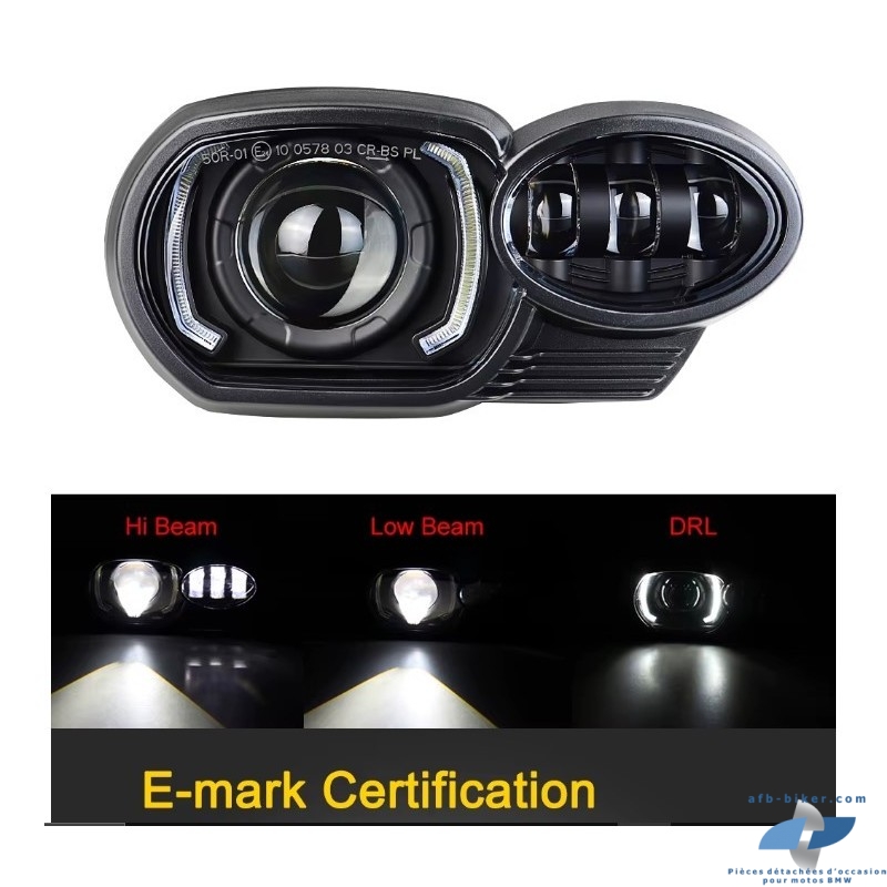 Phare à led "neuf" de BMW k 1300 r - k 1200 r  (2007 - 2015) K43