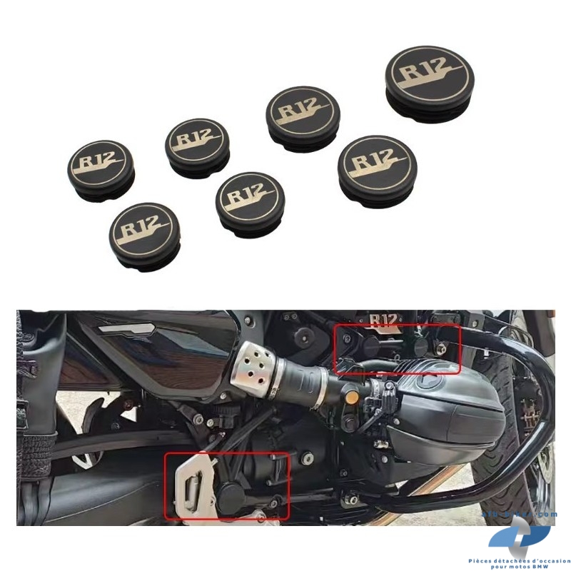 Bouchons de cadre pour BMW r12 NineT  KR1 - KR3