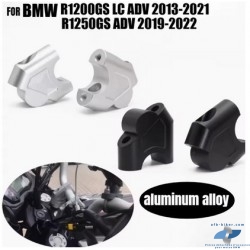 Rehausseurs de guidon "noirs" pour BMW r 1200 gs lc - r 1200 gsadv lc.....